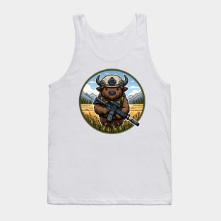 Tactical Bison Buffalo Tank Top